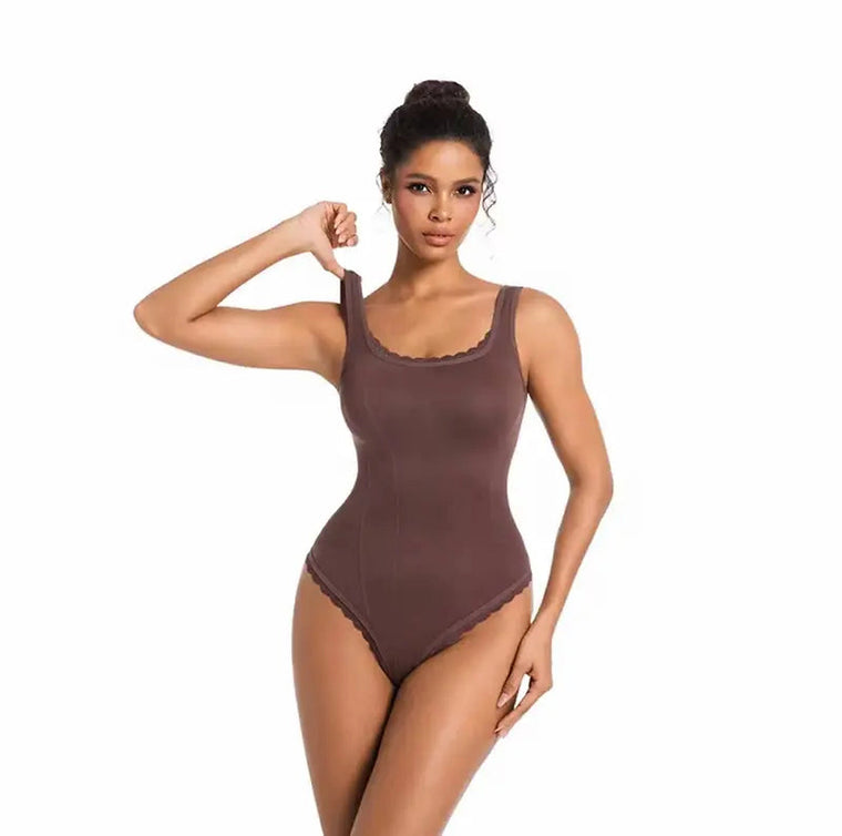 Formline Seamless Lace Trim Shaping Bodysuit, collection view 1